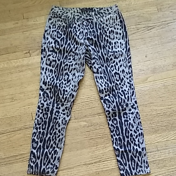 Royalty For Me Pants - Royalty leopard print ankle pants Size 8